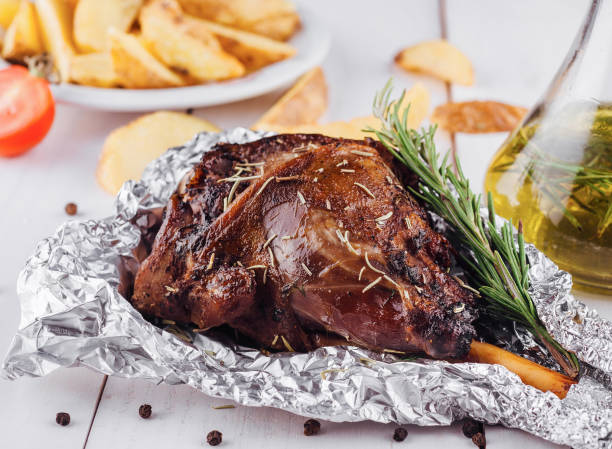 Goat or Lamb Kleftiko Baked in parchment paper